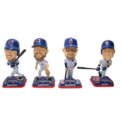 Chicago Cubs 2016 World Series Champions Mini Bobblehead Sets (ONLINE ORDER ONLY)