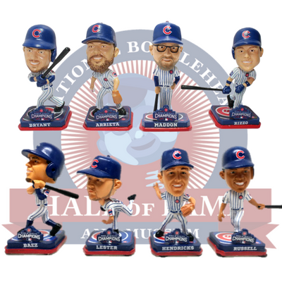 Chicago Cubs 2016 World Series Champions Mini Bobblehead Sets (ONLINE ORDER ONLY)