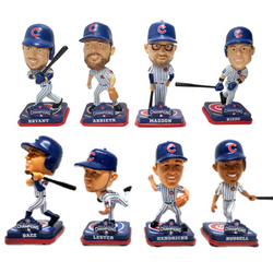 Chicago Cubs 2016 World Series Champions Mini Bobblehead Sets (ONLINE ORDER ONLY)