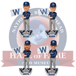 Chicago Cubs 2016 World Series Fly the W Bobbleheads (ONLINE ORDER ONLY)