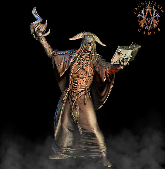 3D Printed Archvillain Games Blindrune Cult 28 32mm D&D (Online Only)