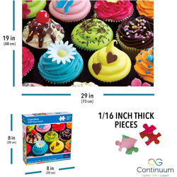 Cupcakes 1000 Piece Jigsaw Puzzle Continuum (ONLINE ORDER ONLY)