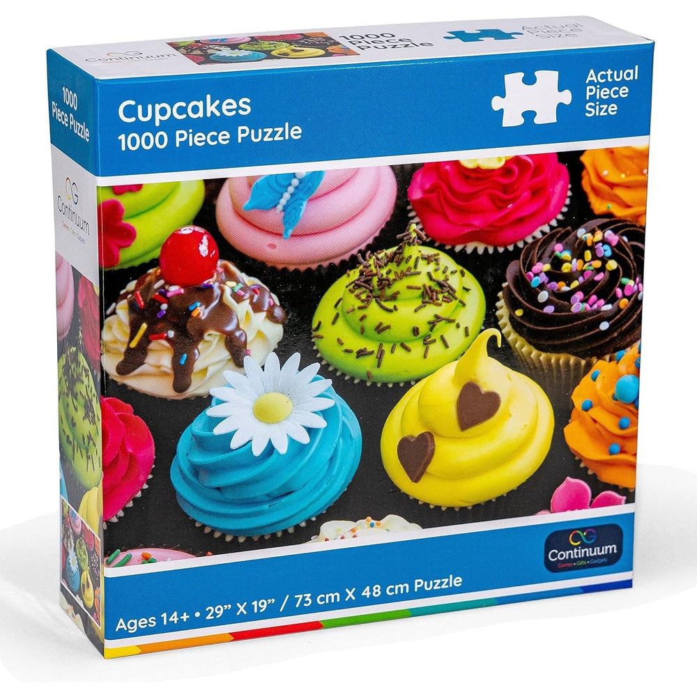 Cupcakes 1000 Piece Jigsaw Puzzle Continuum (ONLINE ORDER ONLY)