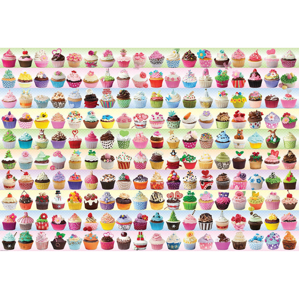 Cupcakes Galore 2000 Piece Jigsaw Puzzle Eurographics (ONLINE ORDER ONLY)
