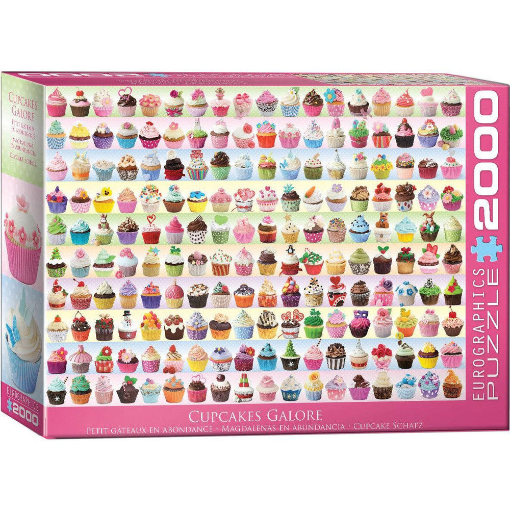 Cupcakes Galore 2000 Piece Jigsaw Puzzle Eurographics (ONLINE ORDER ONLY)