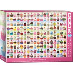 Cupcakes Galore 2000 Piece Jigsaw Puzzle Eurographics (ONLINE ORDER ONLY)
