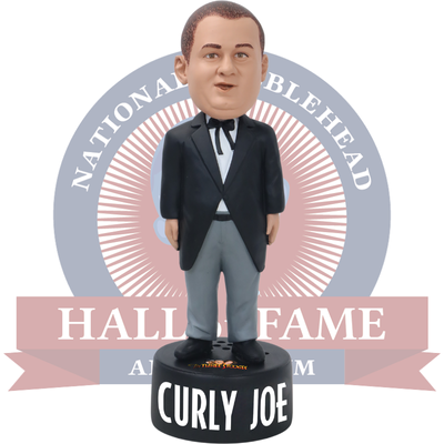 Curly Joe The Three Stooges Talking Bobblehead (ONLINE ORDER ONLY)