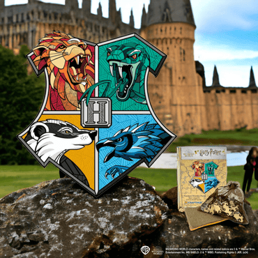 Harry Potter - Hogwarts House Prides Wooden Jigsaw Puzzle (Online Order Only)