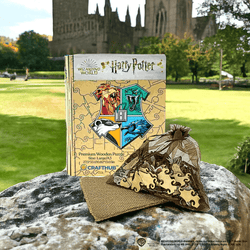 Harry Potter - Hogwarts House Prides Wooden Jigsaw Puzzle (Online Order Only)