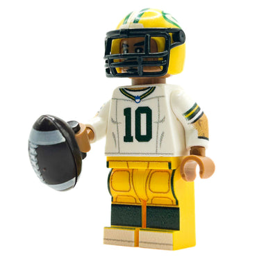 #10 QB Green Bay Football Player Minifig (ONLINE ORDER ONLY)