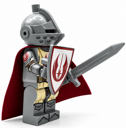 Sir Obi-Wand Minifig (Knights of the Force) (ONLINE ORDER ONLY)