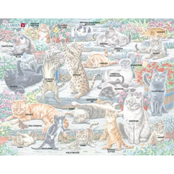 Cute Cats 45 Piece Tray Jigsaw Puzzle Larsen