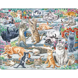 Cute Cats 45 Piece Tray Jigsaw Puzzle Larsen
