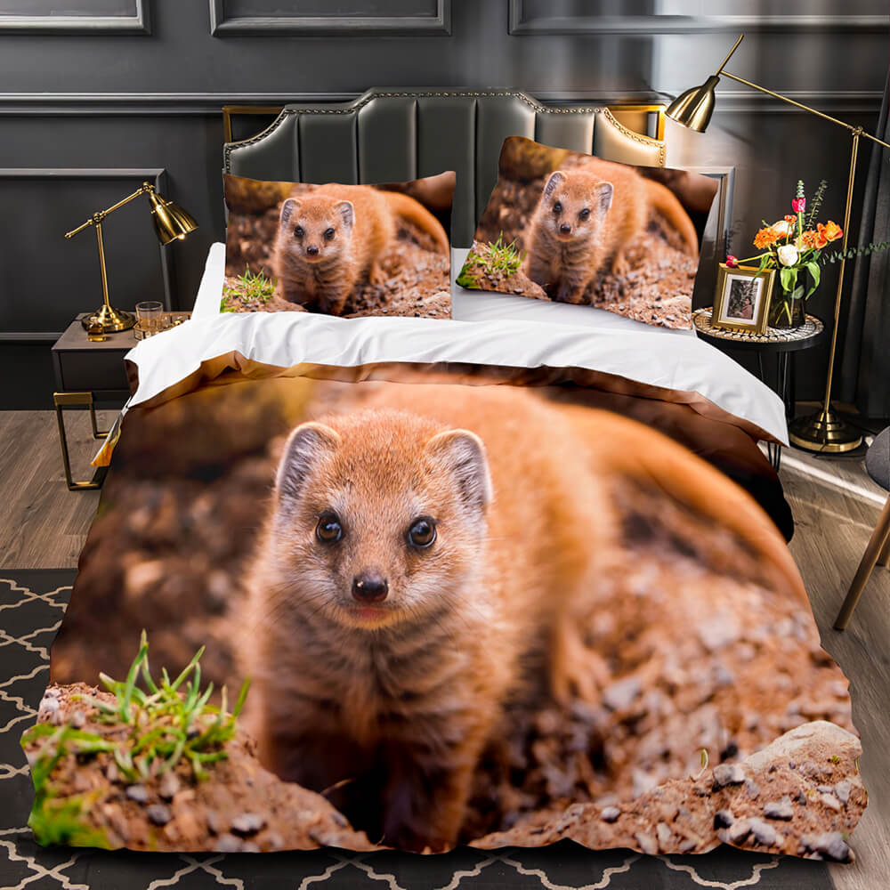 Cute Animals Bedding Set Quilt Covers Without Filler (Online Order Only)