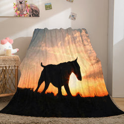 Cute Animals Soft Flannel Fleece Throw Blanket (Online Order Only)