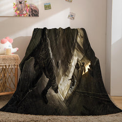 Cute Animals Soft Flannel Fleece Throw Blanket (Online Order Only)