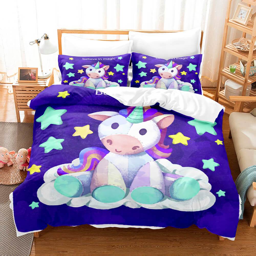 Unicorn Bedding Set Duvet Covers Bed Sets (Online Order Only)