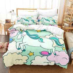 Unicorn Bedding Set Duvet Covers Bed Sets (Online Order Only)