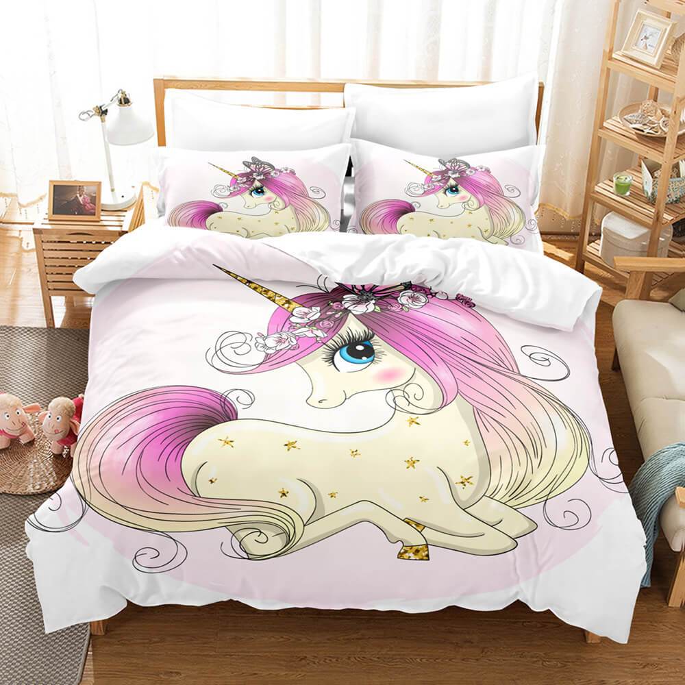 Unicorn Bedding Set Duvet Covers Bed Sets (Online Order Only)