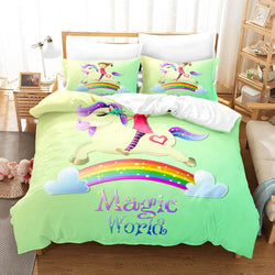 Unicorn Bedding Set Duvet Covers Bed Sets (Online Order Only)