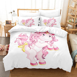 Cute Kids Girls Unicorn Bedding Set Quilt Covers Without Filler (Online Order Only)