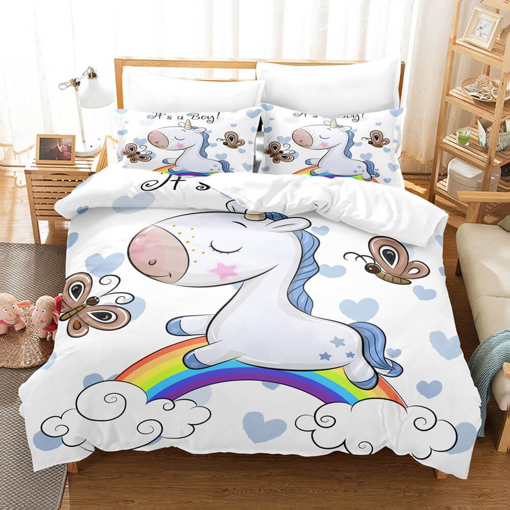 Unicorn Bedding Set Duvet Covers Bed Sets (Online Order Only)