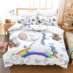 Unicorn Bedding Set Duvet Covers Bed Sets (Online Order Only)