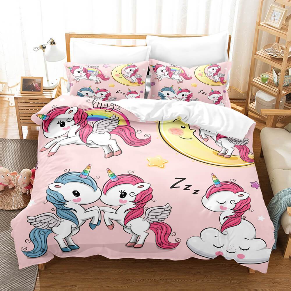 Unicorn Bedding Set Duvet Covers Bed Sets (Online Order Only)