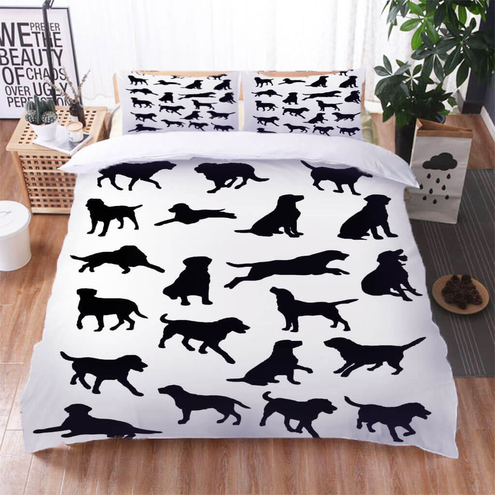 Cute Pet Dog Puppy Bedding Set Quilt Cover Without Filler (Online Order Only)
