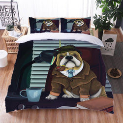 Cute Pet Dog Puppy Bedding Set Quilt Cover Without Filler (Online Order Only)