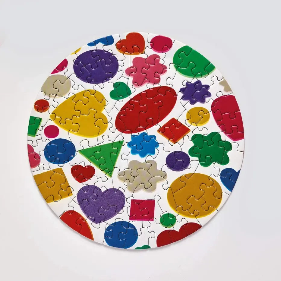 Cutie 81 Piece Round Jigsaw Puzzle Le Puzz