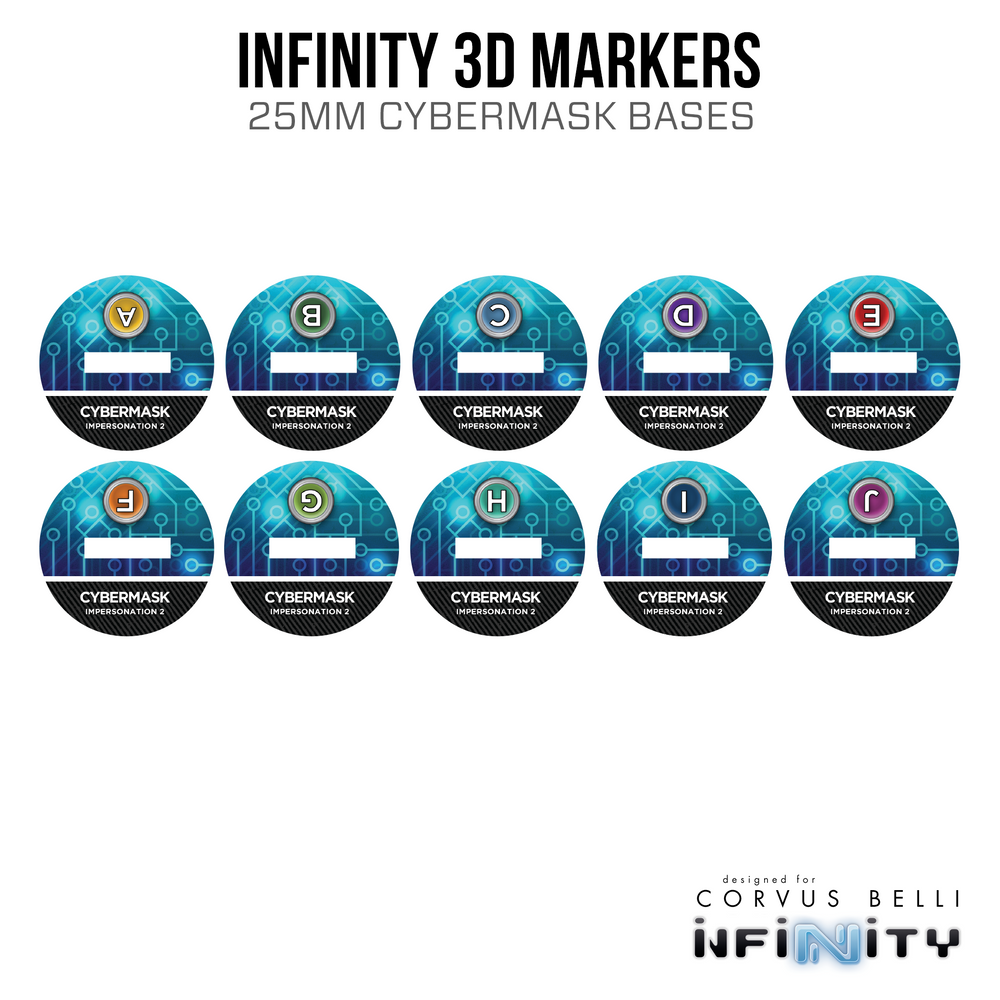 Infinity 3D Markers: Asura Cybermask