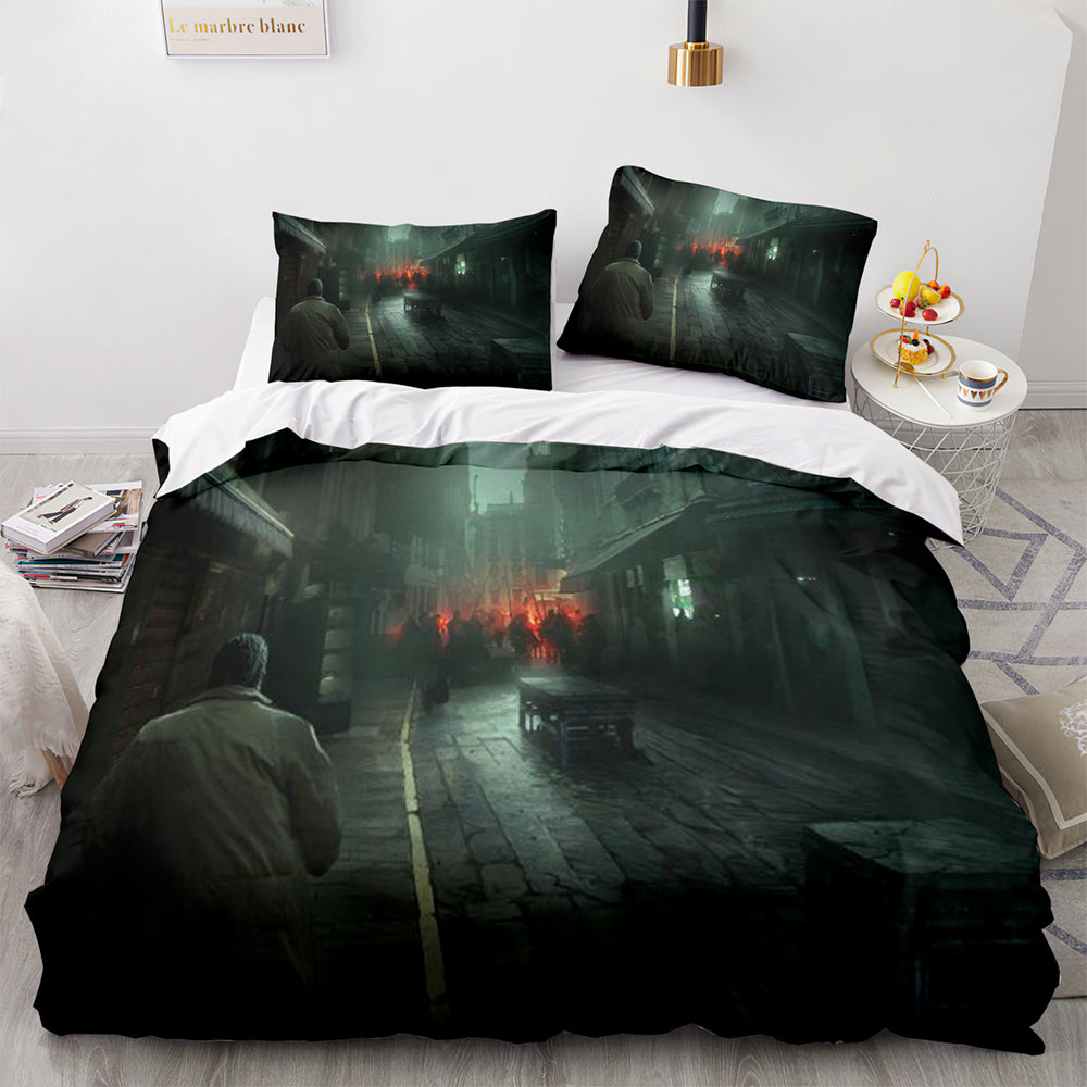 Cyberpunk 2077 Bedding Set Quilt Cover Without Filler (Online Order Only)