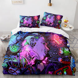 Cyberpunk 2077 Bedding Set Quilt Cover Without Filler (Online Order Only)