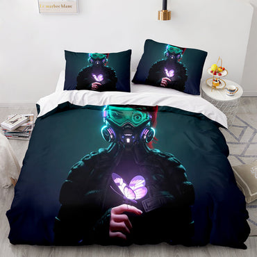 Cyberpunk 2077 Bedding Set Quilt Cover Without Filler (Online Order Only)