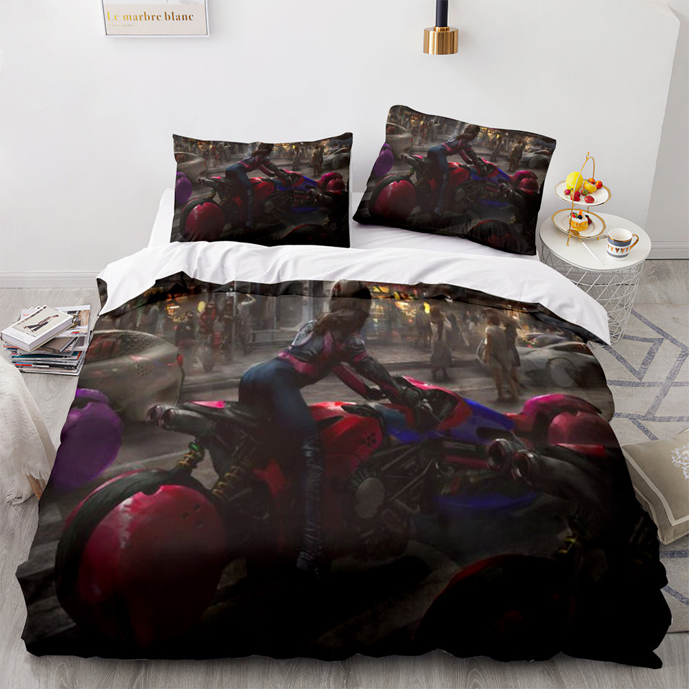 Cyberpunk 2077 Bedding Set Quilt Cover Without Filler (Online Order Only)