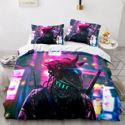 Cyberpunk Bedding Set Quilt Cover Without Filler (Online Order Only)