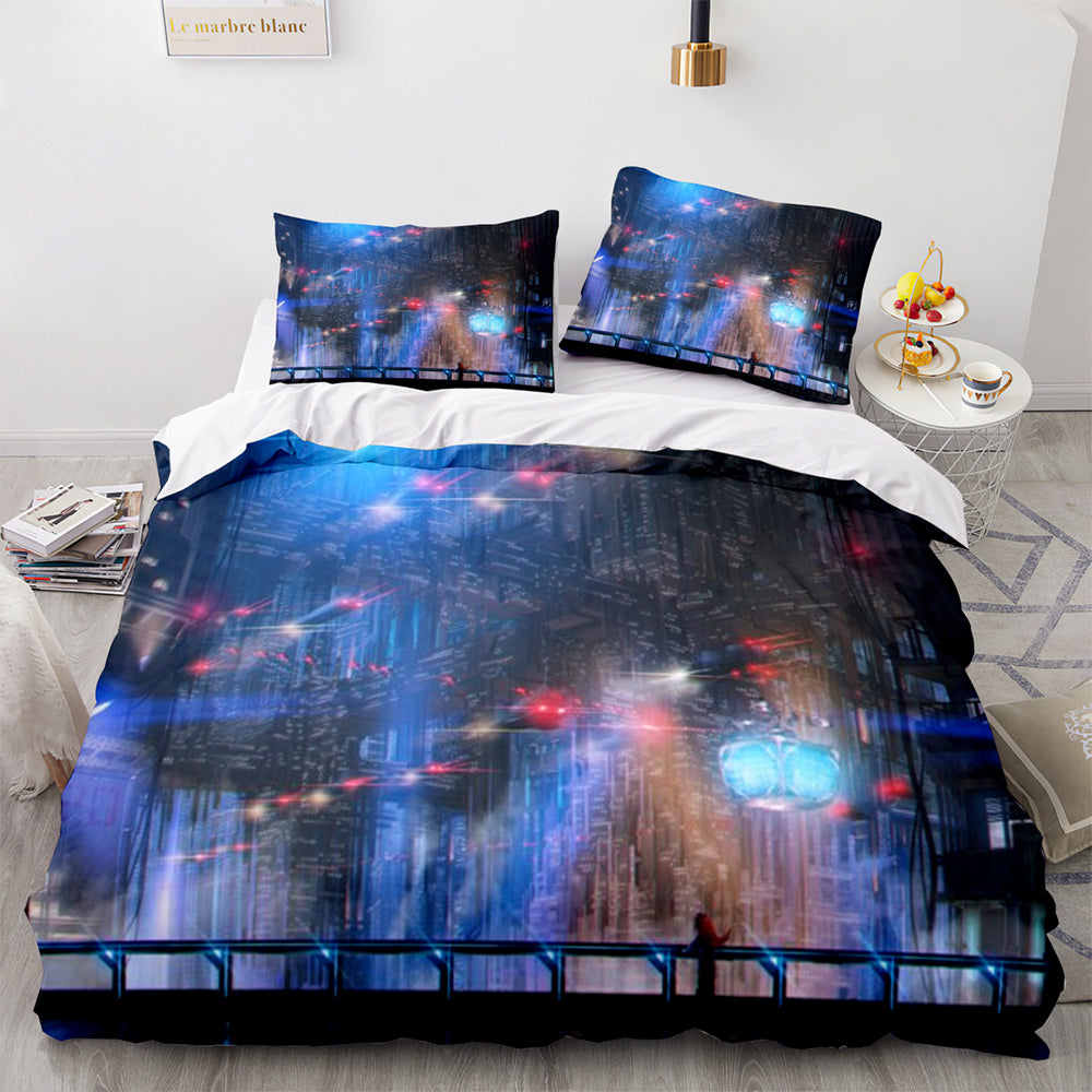 Cyberpunk Bedding Set Quilt Cover Without Filler (Online Order Only)