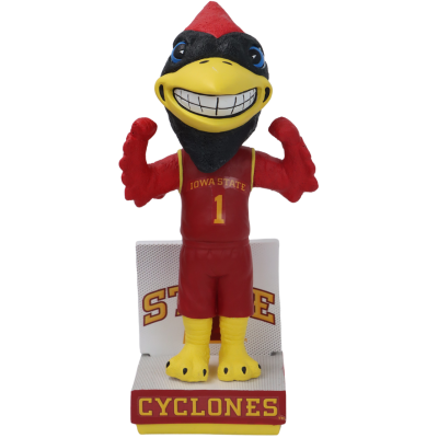 Cy the Cardinal Iowa State Cyclones Mascot Basketball Jersey Bobbleheads (Presale) (ONLINE ORDER ONLY)