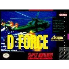 D-Force - Super Nintendo - (LOOSE) (Online Order Only)