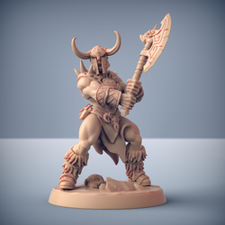 3D Printed Artisan Guild Modular Dragonpeak Barbarians Dragonpeak Barbarians 28mm 32mm (Online Only)