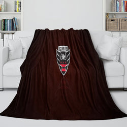 D.C. United Blanket Flannel Fleece Throw Room Decoration (Online Order Only)