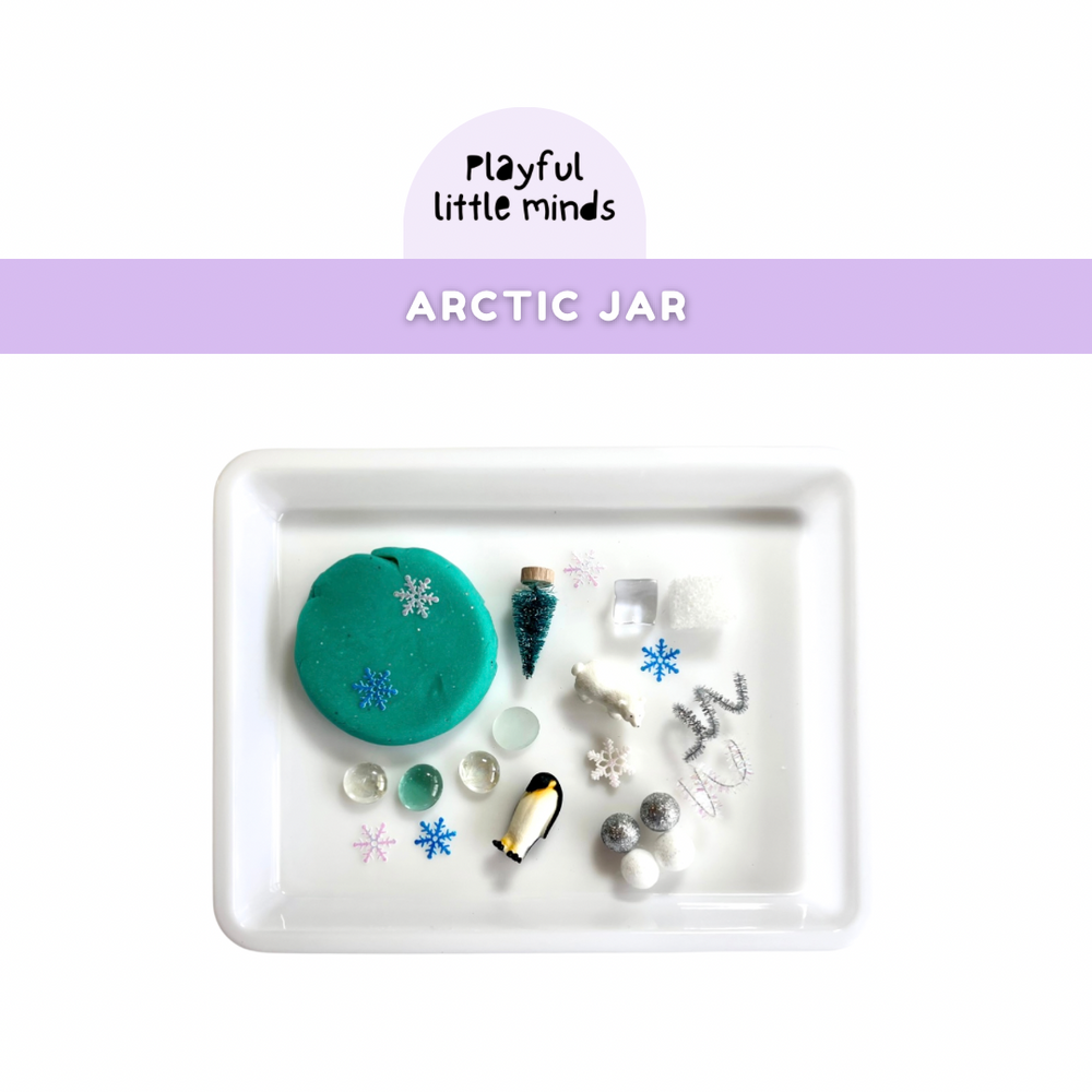 Arctic Winter Play Dough Jar (ONLINE ORDER ONLY)