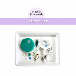 Arctic Winter Play Dough Jar (ONLINE ORDER ONLY)
