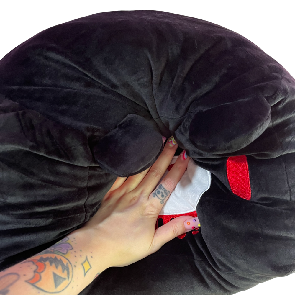 Gloomy Bear Mochi Cube Plush Pillow [BLACK] (ONLINE ORDER ONLY)