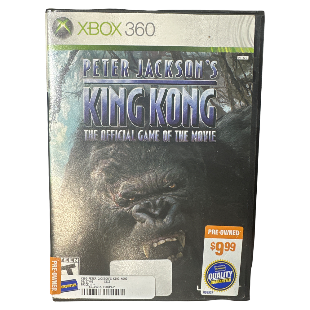 Peter Jackson's King Kong - Xbox 360 (ONLINE ORDER ONLY)