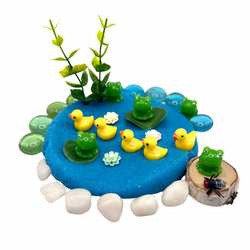 Duck Pond Playdough Kit: Educational Toy for Kids | Nursery Rhyme Inspired (ONLINE ORDER ONLY)