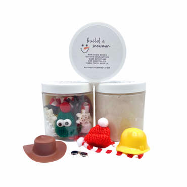 Snowman Dress Up Playdough Kit for Kids (ONLINE ORDER ONLY)