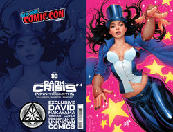 [Foil] Dark Crisis On Infinite Earths #4 Unknown Comics David Nakayama Exclusive Nycc 2022 Virgin Var (ONLINE ORDER ONLY)