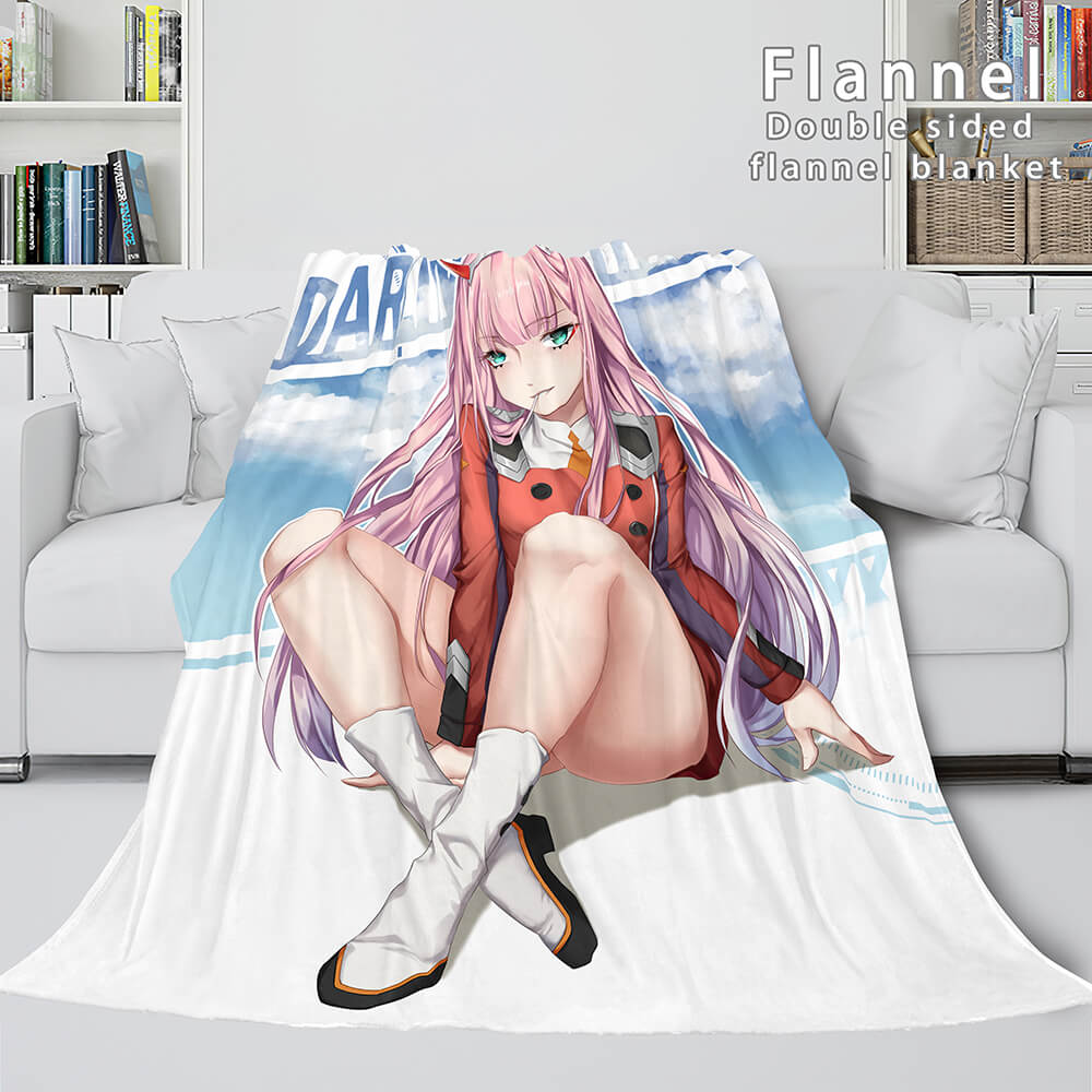 DARLING in the FRANXX Cosplay Flannel Blanket Throw (Online Order Only)